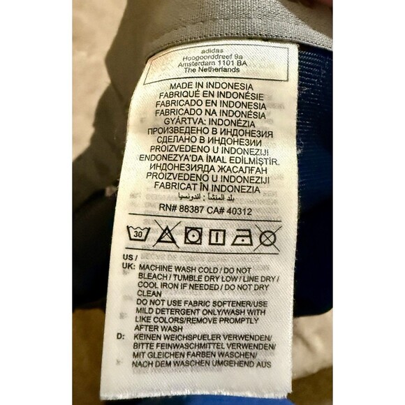 Adidas Size 38x32 Navy Blue Classic Golf Pants - Picture 6 of 7